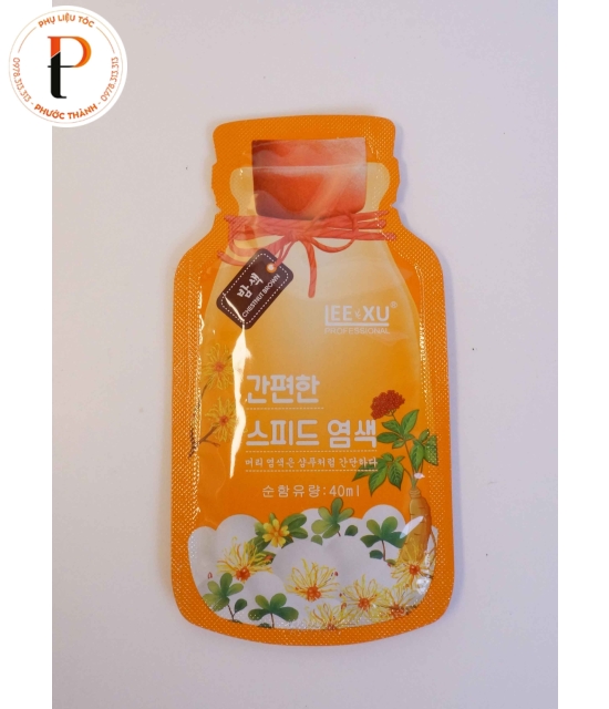 Gội phủ bạc Lee Xu - màu nâu hạt dẻ