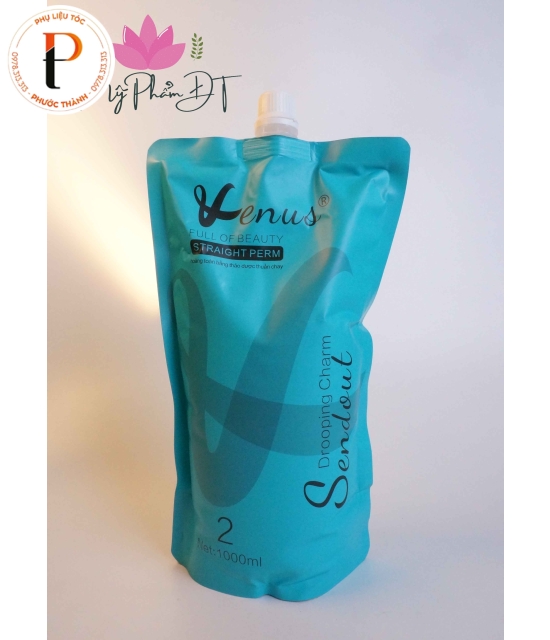 Thuốc Duỗi, Uốn Cao Cấp Đặc Biệt Venus – Siêu Bóng Mượt, Dưỡng Tóc Mềm Mại