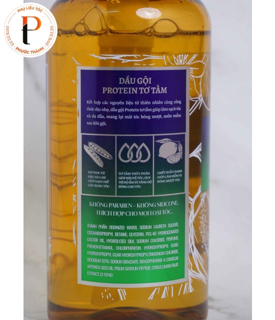 Dầu gội Mpros - protein tơ tằm