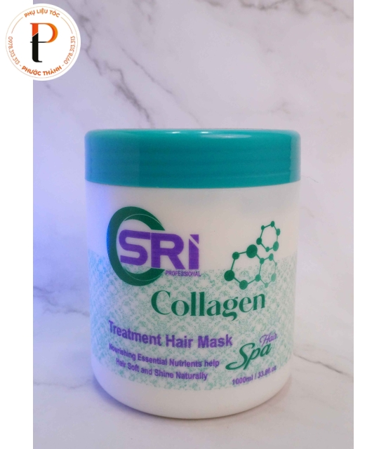 Kem ủ tóc collagen Osri (tím)